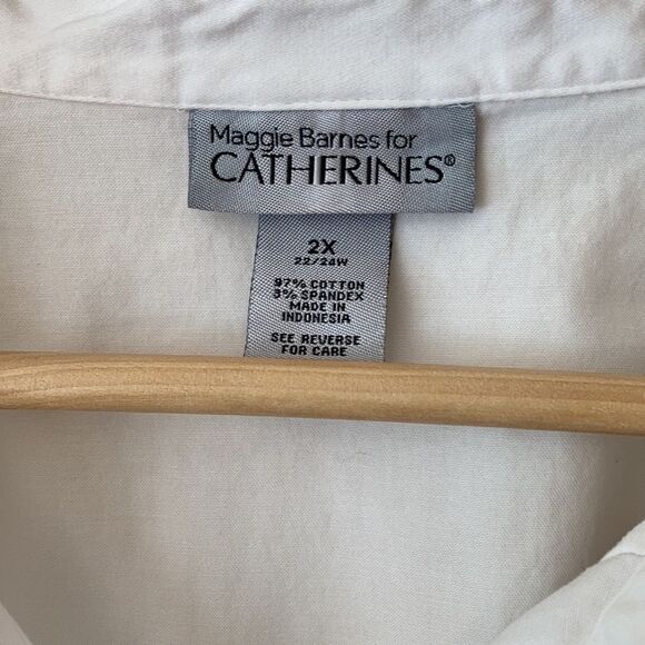 Maggie Barnes for Catherine’s Button Down Shirt - Picture 2 of 8